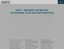 Tablet Screenshot of imvc.at